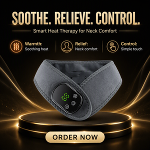 Masseur chauffant sans fil pour le cou et les épaules, enveloppe de massage électrique cervicale avec chaleur et vibrations pour le bureau et la maison - Product Image 5