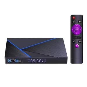 Nuevo Reproductor Multimedia de Transmisión Android TV Box con Cuatro Núcleos, RAM, ROM, WiFi, Control Remoto por Voz, Dispositivo de Entretenimiento Premium, Televisión Box - Product Image 3
