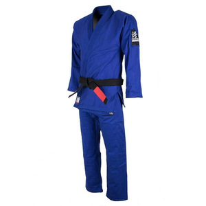 Gi bjj 100% algodón pre encogido tejido personalizado perla tejido único tejido armadura de Oro miel peine bjj gi kimono jiujitsu - Product Image 2