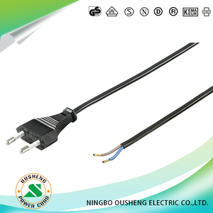 <span class=keywords><strong>2</strong></span> pin avrupa düz güç kablosu - Product Image 4