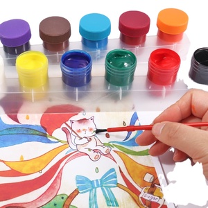Pintura de Dedos Lavable y No Tóxica de 6 Colores Neón, Pintura Témpera de Secado Rápido <span class=keywords><strong>para</strong></span> <span class=keywords><strong>Niños</strong></span> y Bebés, Novedad 2026 - Product Image 1
