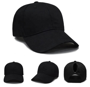 100% Bông Phụ Nữ Tóc Đuôi Ngựa Mũ Trống Đuôi Ngựa Mũ Tùy Chỉnh Đuôi Ngựa Mũ Bóng Chày <span class=keywords><strong>Visor</strong></span> Đuôi Ngựa Mũ Cho Mái Tóc Dài - Product Image 5