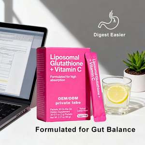 Glutatión de Grado Premium con Soporte Tecnológico, con Vitamina, Sin Azúcar, Glutatión Liposomal en Polvo - Product Image 3