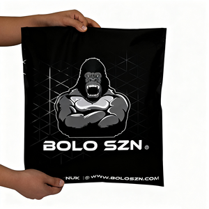 Chất Lượng Cao Biểu Tượng Tùy Chỉnh Màu Hồng Poly Bưu Phẩm Nhựa Vận Chuyển Gửi Thư Túi Phong Bì Polymailer Chuyển Phát Nhanh Túi - Product Image 6