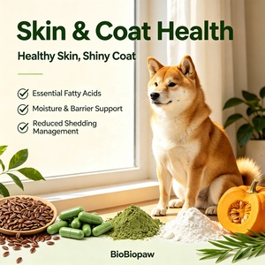 Poudre superalimentaire pour chiens saveur poulet, sans OGM, marque privée OEM, avec Chlorella et <span class=keywords><strong>Spiruline</strong></span> pour l'immunité et le bien-être général - Product Image 3