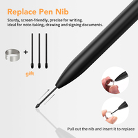 Stylet EMR pour Remarkable 2, remplacement, 4096 niveaux de pression, rejet de la paume, effaceur, corps en plastique