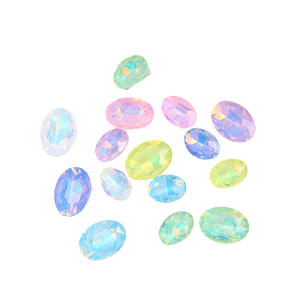 Accesorios para Uñas y Cabello Yunr Super Shiny Oval Denier Protein Mocha Glass DIY - Product Image 4