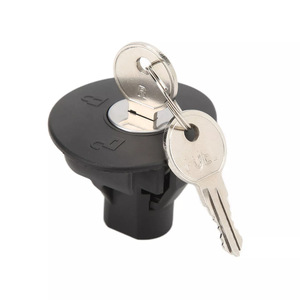 Tapa de Combustible con Cerradura para Ford 8U5Z9C268B 8U5A9C268AC, Cubierta de Tanque con Llave de Plástico - Product Image 1
