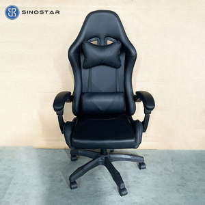 Swivel Leather Executive Gaming <strong>Chair</strong> 360 Degree Swivel High <strong>Back</strong> <strong>Support</strong> Ergonomic Design Adjustable Height Reclining - Product Image 4