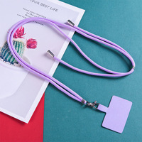Lanière de téléphone avec Patch pour la plupart des Smartphones, bandoulière universelle réglable en Nylon, Patch suspendu