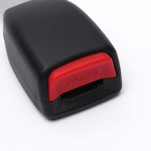 Extensor de cinturón de seguridad para automóvil, hebilla de acero ABS de 2,5 cm de ancho para extensión de cinturón de seguridad de vehículo - Product Image 5