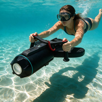 Scooter sous-marin haute performance et haute vitesse pour exploration de grottes avec projecteur, scooter de plongée 10KM/H - Vente en gros usine