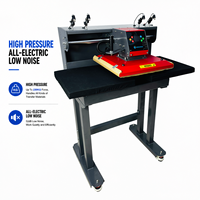 Nouvelle presse à chaud électrique semi-automatique industrielle 15x15 pouces à double station pour transfert DTF et sublimation de vêtements