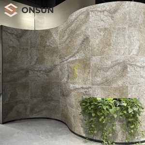 ONSUN-Dalles de Porcelaine Souple Artificielle Souple en Grès, Décoration Murale pour le Revêtement d'École avec Argile, Carrelage Mural Flexible - Product Image 5
