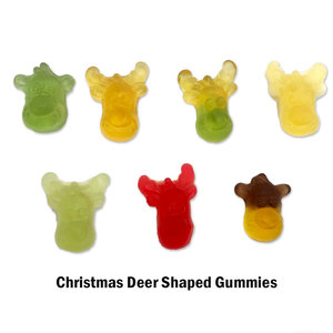 Vendita diretta all'ingrosso di natale pan di zenzero a forma di uomo caramelle gommose dolci - Product Image 3