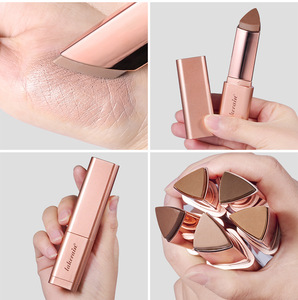 <span class=keywords><strong>Maquillaje</strong></span> Facial 2 en 1 en Crema y Barra con Contorno de Cobre Antioxidante, Hidratante, de Larga Duración, Sin Aceite y con Alta Pigmentación - Product Image 4