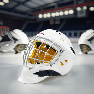 Casque de gardien de but double usage (hockey sur glace et football américain) – Protection sportive portable en ABS pour joueurs de hockey sur glace et de football américain – Matériau EVA – Vente en gros - Product Image 4