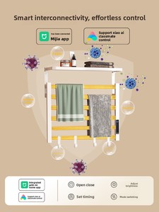 <span class=keywords><strong>Radiador</strong></span> de toallas hidrónico <span class=keywords><strong>para</strong></span> baño, diseño decorativo, con sistema de calefacción a gas, calentador y <span class=keywords><strong>toallero</strong></span>. - Product Image 3