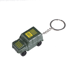 Portachiavi in lega di zinco a tema gaming: granata fumogena, portachiavi per auto, granata a mano, bomba, forme a barile d'olio - Regalo Battle Royale - Product Image 5