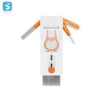 Nouveau Kit de nettoyage multifonction pour AirPods, Kit de nettoyage de clavier 11 en 1, brosse douce, stylo de nettoyage pour écouteurs, outils de nettoyage de boîtier