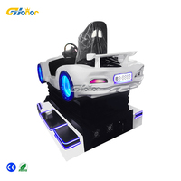 Offre Spéciale de réalité vidéo populaire VR emballant le simulateur de jeu électronique de simulateur de chariot pour le hall d'achats