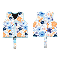 Logo personnalisé OEM Nouveau maillot de bain flottant en néoprène pour enfants Gilet de sauvetage en mousse EPE pour la natation