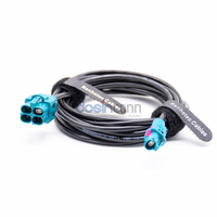 Cable Ethernet Automotriz Blindado de 100 Ohm STP/UTP de Alta Velocidad para Cámara ADAS y Telemática