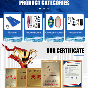 Enerjik Renkli Şişme SUP Paddle Board Seti Balıkçılık Tutkunları Göl Balıkçılığı Açık Hava Eğlencesi Çin Malı - Product Image 6