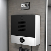 Yunisys YE-Ti10 Interphone SIP 2.0 à audio bidirectionnel haute durabilité avec fonction à une touche, téléphone mural pour ascenseur d'appartement, PoE