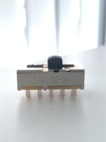 Interrupteur à glissière mini-intégré électronique SS-24H07 16A 250VAC DP3T 10 broches certifié CQC CE UL pour radio audio ON-OFF 4 voies