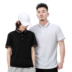 เสื้อโปโลแฟชั่นสไตล์ใหม่ปี 2026 แขนสั้น คอปก ผ้าโพลีเอสเตอร์เนื้อไอซ์ซิลค์ - Product Image 4