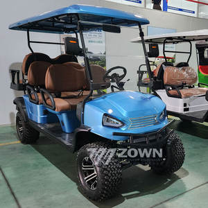 Kereta dorong golf elektrik, baterai lithium off-road 4 roda stabil dan tahan lama - Product Image 5