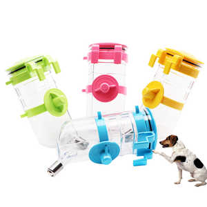 Nuevo bebedero de plástico <span class=keywords><strong>para</strong></span> hámster, dispensador de botellas de agua, alimentador colgante, perro, conejillo de indias, ardilla, conejo, cabeza <span class=keywords><strong>para</strong></span> beber, fuente de tubería - Product Image 6