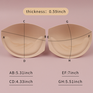 JINHONG JH0912-2 Unterwäsche Mode abnehmbar ohne Verformung Schaum geformt und Schwamm BH Cup Insert Qualität Upgrade Neue Größe Xl - Product Image 4