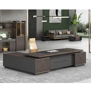 Zitai Chairman Modern Office Table Boss'S Desk Luxury Office Furniture Manager'S Office Executive Desk