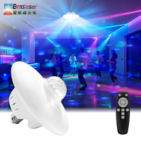 Lampe Disco LED RGB E27 Boule Magique en Cristal, Lumière de Fête Colorée pour DJ, Idéale pour la Maison, le Bar, le KTV, les Mariages et la Décoration d'Événements Festifs - Vente Chaude