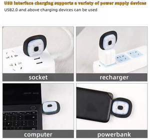 Bán hot chất lượng cao USB có thể sạc lại không thấm nước lâu dài Pin <span class=keywords><strong>Beanie</strong></span> Hat với ánh sáng LED cho ngoài trời LED dệt kim mũ - Product Image 2