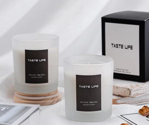 Vela Aromática Semielaborada <span class=keywords><strong>de</strong></span> Cera <span class=keywords><strong>de</strong></span> Soja en Frasco <span class=keywords><strong>de</strong></span> Vidrio <span class=keywords><strong>de</strong></span> Lujo Personalizado <span class=keywords><strong>de</strong></span> Fábrica, Tapa <span class=keywords><strong>de</strong></span> Madera Transparente, Sin Humo, con Caja <span class=keywords><strong>de</strong></span> Regalo - Product Image 5