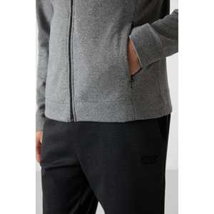 Ensemble de survêtement pour homme Bruce Grey, gris et noir, col montant, décontracté, respirant, taille adulte 85200 - Product Image 5