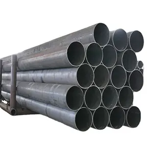 OD 64" Thk 30.18mm 24m Length longitudinal seam welded LSAW steel pipe for water aqueduct