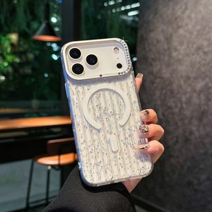 Nueva Funda Magnética de Lujo para Teléfono Móvil, Resistente, de TPU y PC con Brillantina, para 16/15 Pro Max/17 Pro Max XR, Protección Anticaídas - Product Image 4
