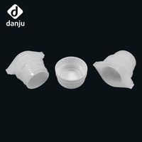 Bouchon à vis anti-fuite de haute qualité avec bec verseur 26 mm en plastique pour emballage de boissons, gelées, sauces et liquides