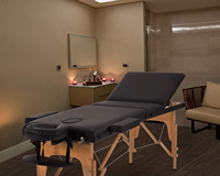 Meilleur lit de Massage en bois Portable Camillas De Masajes Portatil lit de Massage lit de Massage pliant à vendre