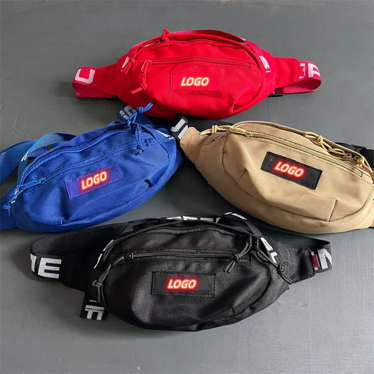 Наружная поясная сумка, сумка для мужчин и женщин, дизайнерская поясная сумка с индивидуальным логотипом, спортивная водонепроницаемая брендовая поясная сумка