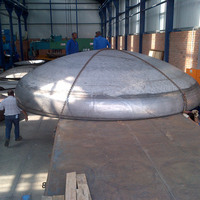 Tête de réservoir de propane à huile à pression elliptique en acier Asme Torispherical Semi 2 1