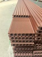 Revêtement de terrasse en WPC anti-moisissure, protégé contre les UV, faible entretien, pour extérieur