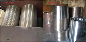 Equipo de molienda de materiales 200x125 200x150 Trituradora de doble rodillo de laboratorio 600 kg/h para mineral de oro de basalto en Tanzania <span class=keywords><strong>Brasil</strong></span> - Product Image 5