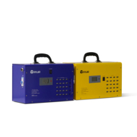 20 kits solaires portables au lithium pour la charge de téléphones USB, 150W, 12.8V, contrôleur PWM, utilisés dans les routeurs WIFI, les chariots de vente, batterie 50Ah