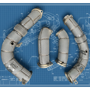 Pour les modèles <span class=keywords><strong>BMW</strong></span> X5M F95 / X6M <span class=keywords><strong>F96</strong></span> <span class=keywords><strong>Competition</strong></span>, le downpipe sport optimise le flux d'échappement, libère de la puissance et du couple supplémentaires. - Product Image 6