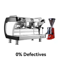 مصنع 0% ديفيكتيفيس المهنة الايطالية صانع القهوة الأخرى E61 مجموعتين شبه التلقائي قهوة تجارية ماكينة إسبريسو